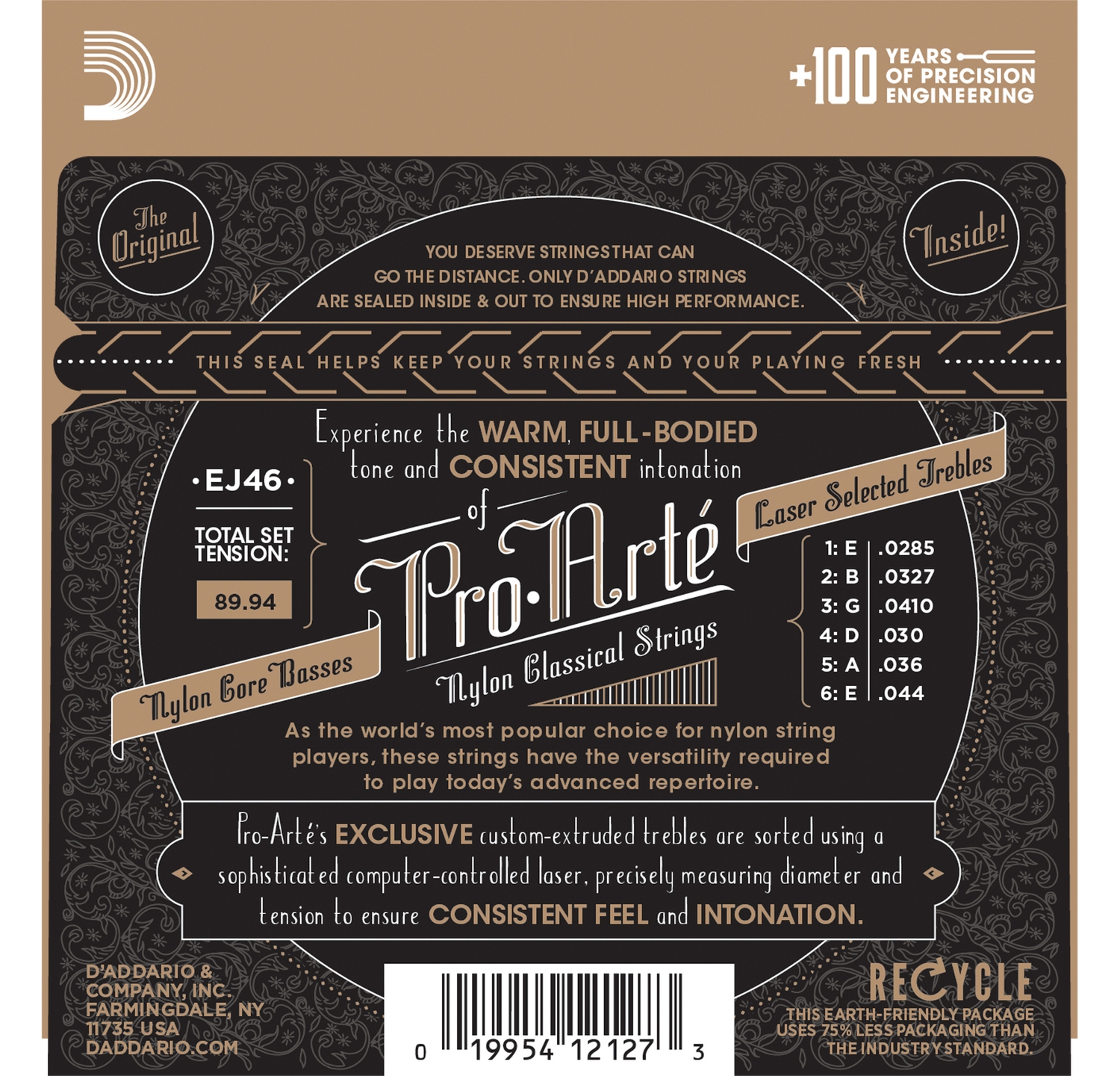 D'ADDARIO EJ46 -    ,  (Silver), Hard Tension