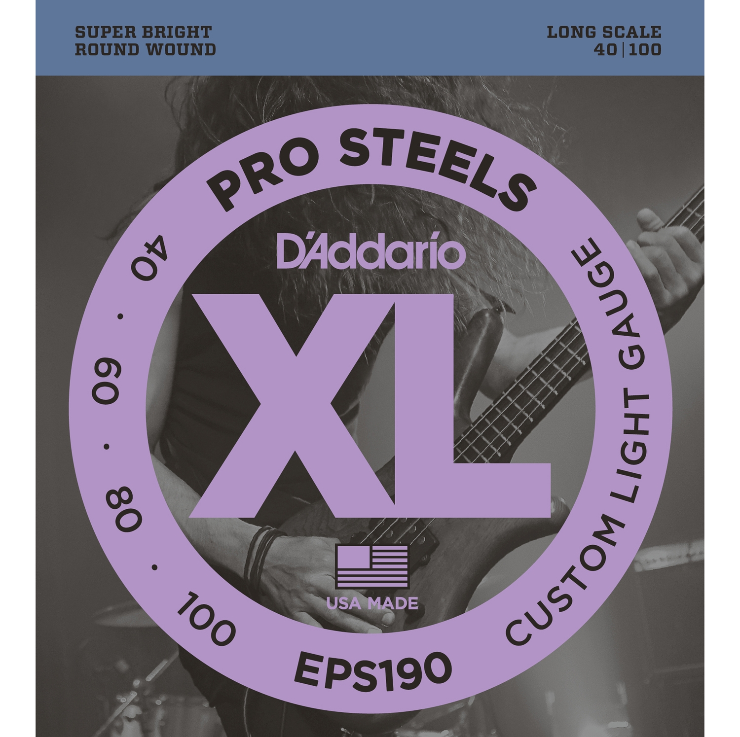 D'ADDARIO EPS190 -   -, Long, 40-100