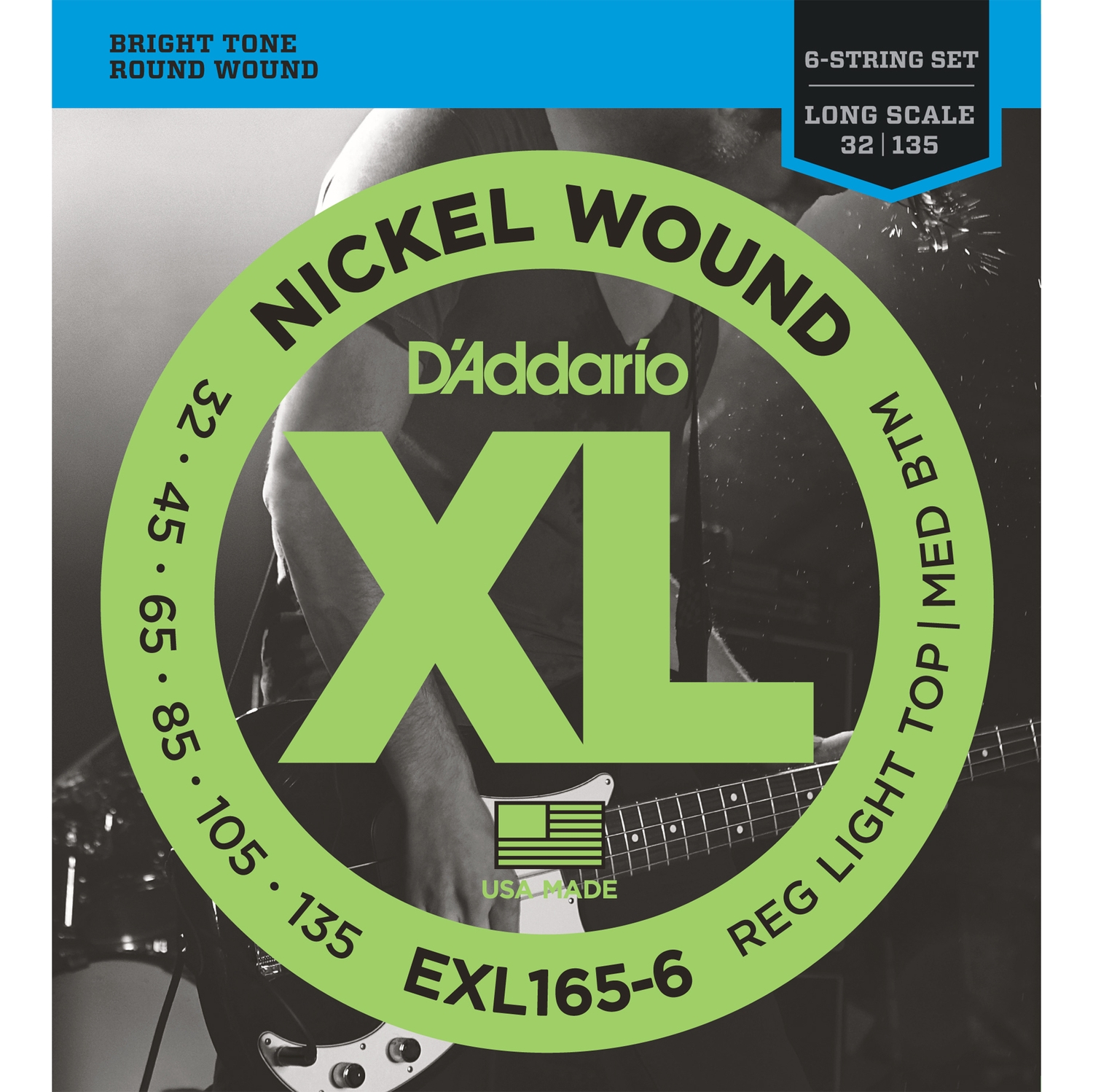 D'ADDARIO EXL165-6 -   -, 6 , Long, 032-135