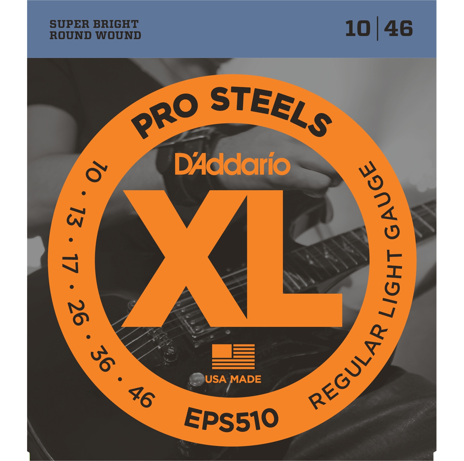 D'ADDARIO EPS510 -   , ProSteels, Regular Light, 10-46