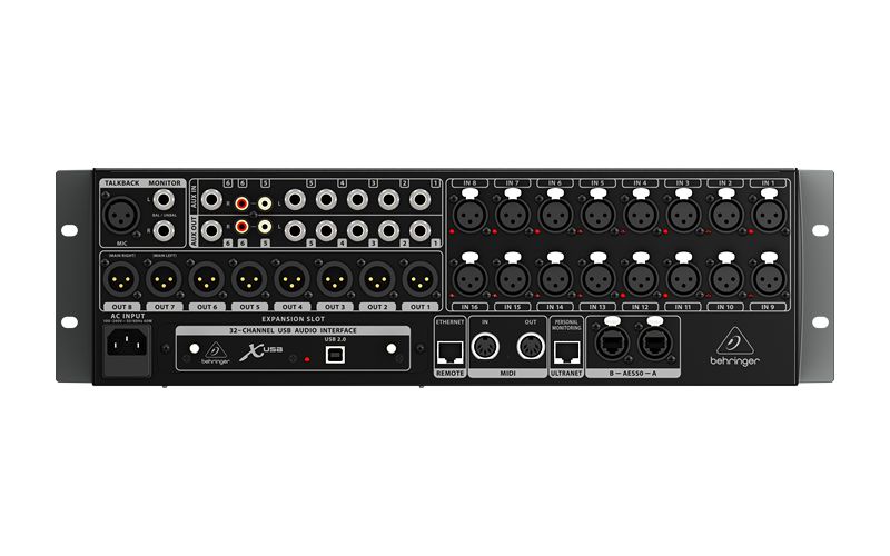 BEHRINGER X32 RACK -  , 16 , 8  25 , 8  FX 