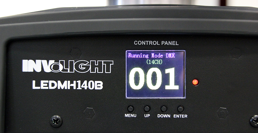 INVOLIGHT LEDMH140B -   (BEAM), LED140 , DMX-512