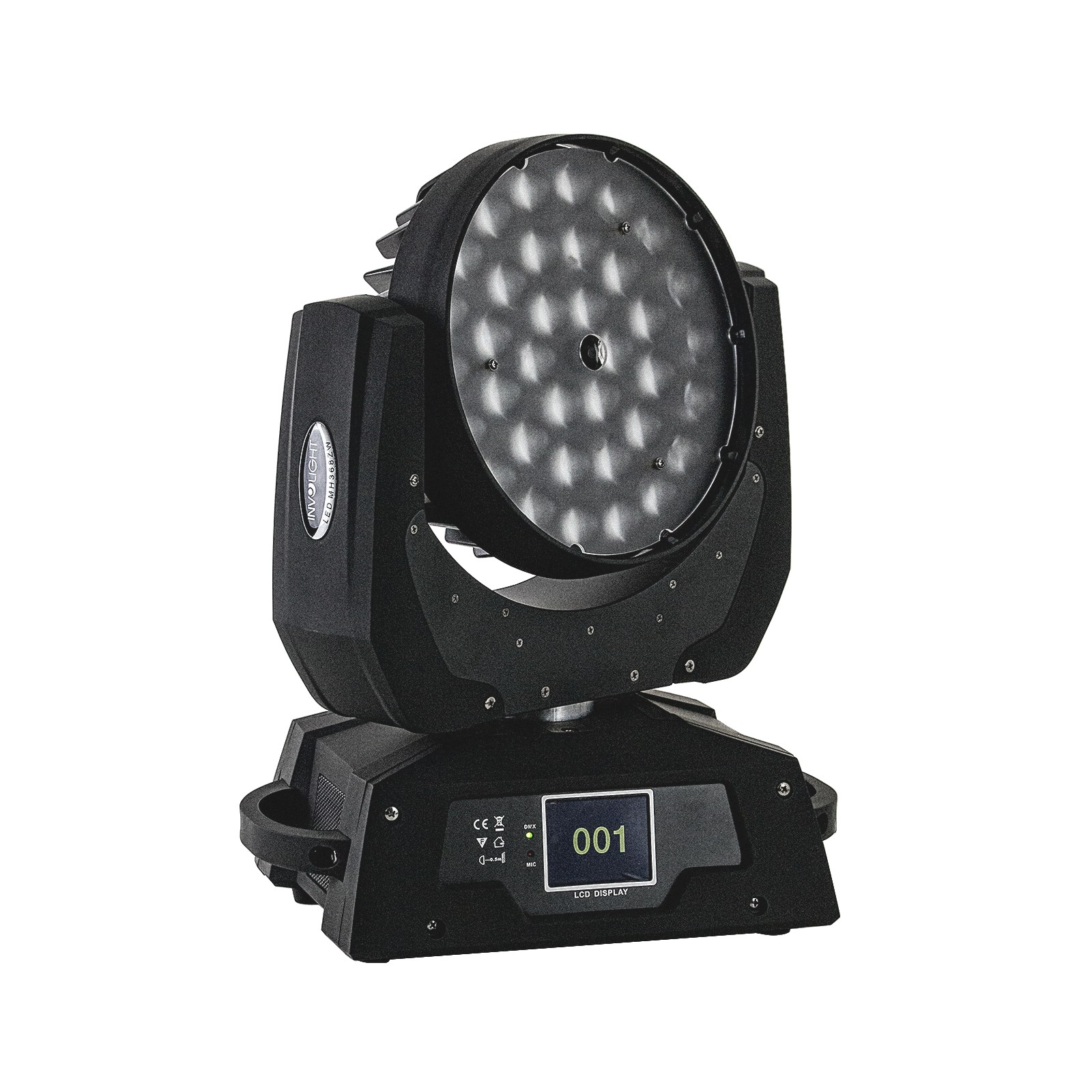 INVOLIGHT LEDMH368ZW -   (WASH), LED 36x 8  RGBW, DMX-512