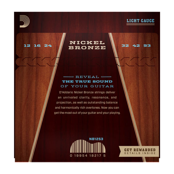 D'ADDARIO NB1253 -    , Light, 12-53
