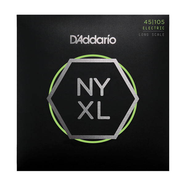 D'ADDARIO NYXL45105 -   -,Long Scale, L Top/Med Bottom, 45-105