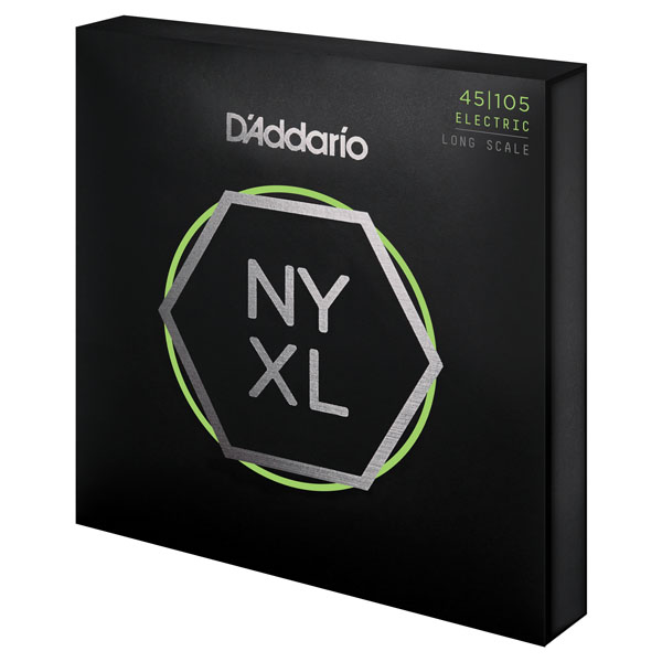 D'ADDARIO NYXL45105 -   -,Long Scale, L Top/Med Bottom, 45-105