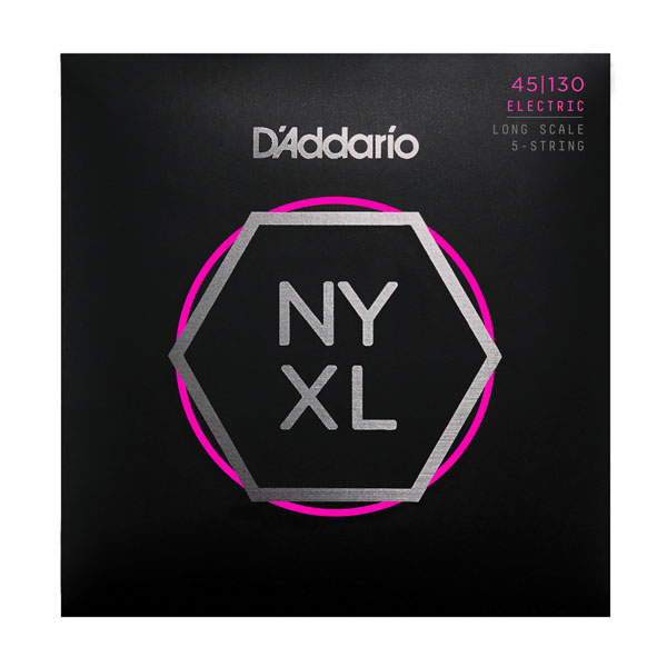 D'ADDARIO NYXL45130 -   -, Long Scale, Reg Light, 45-130