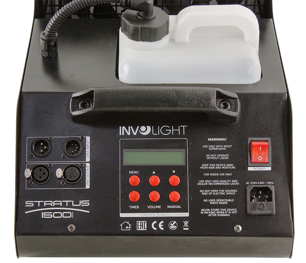 INVOLIGHT STRATUS1500DMX -   c   (Fazer) 1500, DMX 512