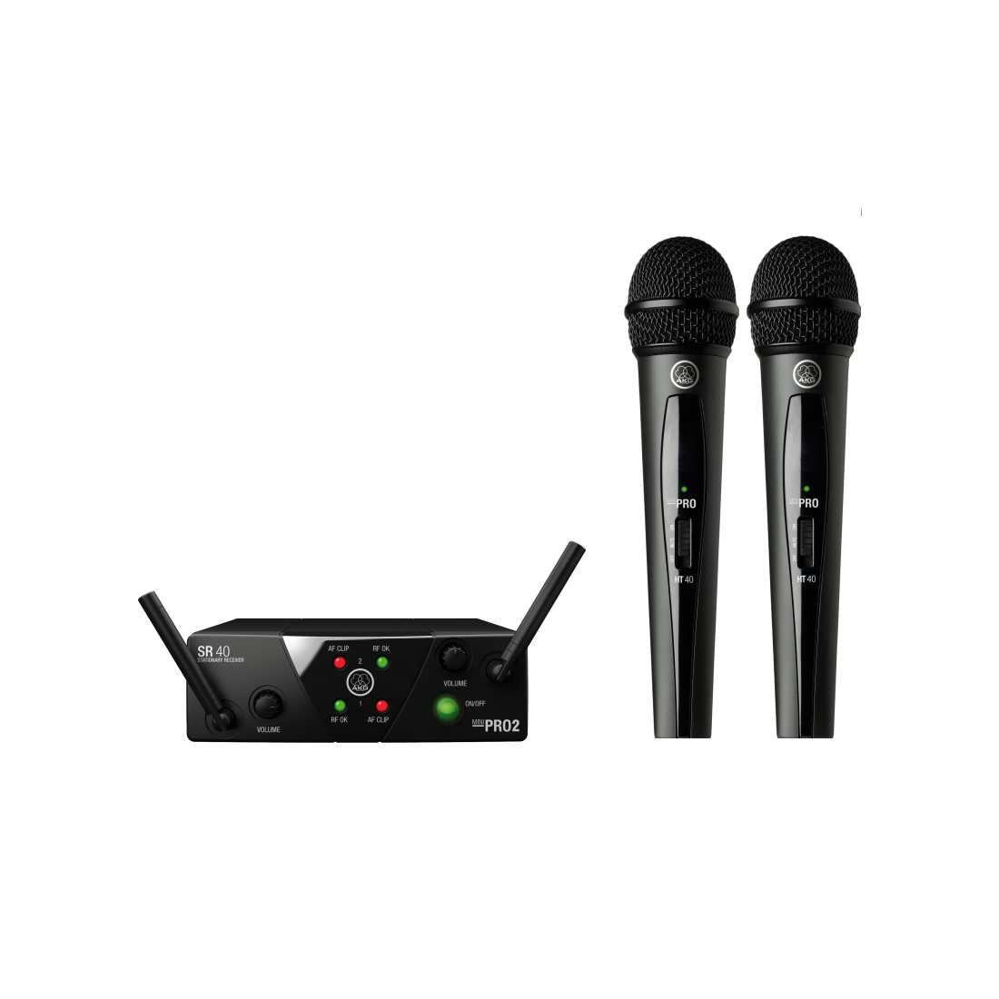 AKG WMS40 Mini2 Vocal Set US25AC -    2-  .(537.5/539.3)