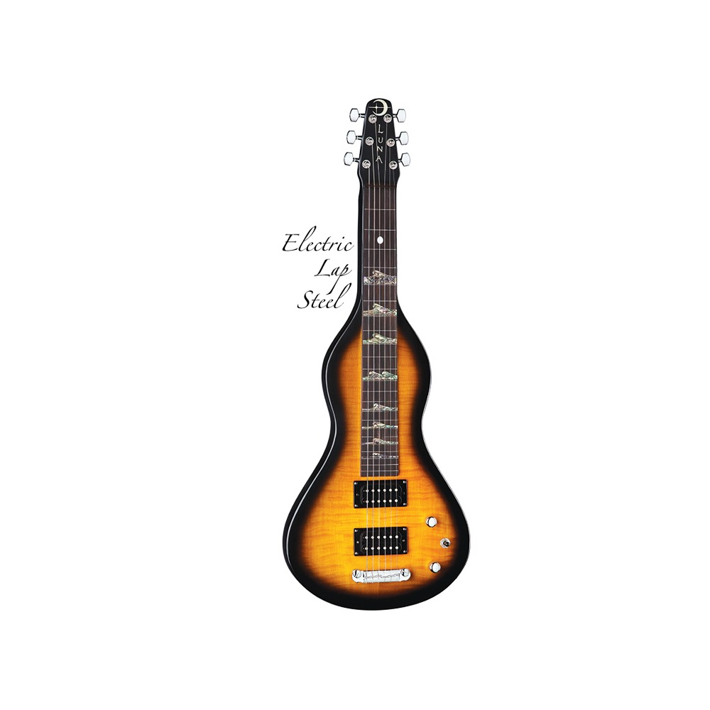 LUNA LS ELECTRIC LAP STEEL MAHOGANY - -