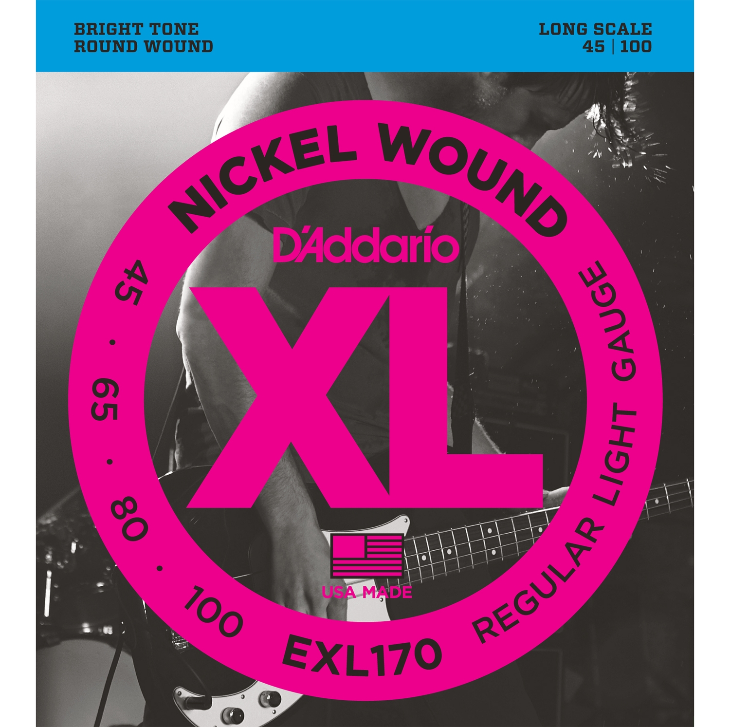 D'ADDARIO EXL170 -   -, soft long 045-100