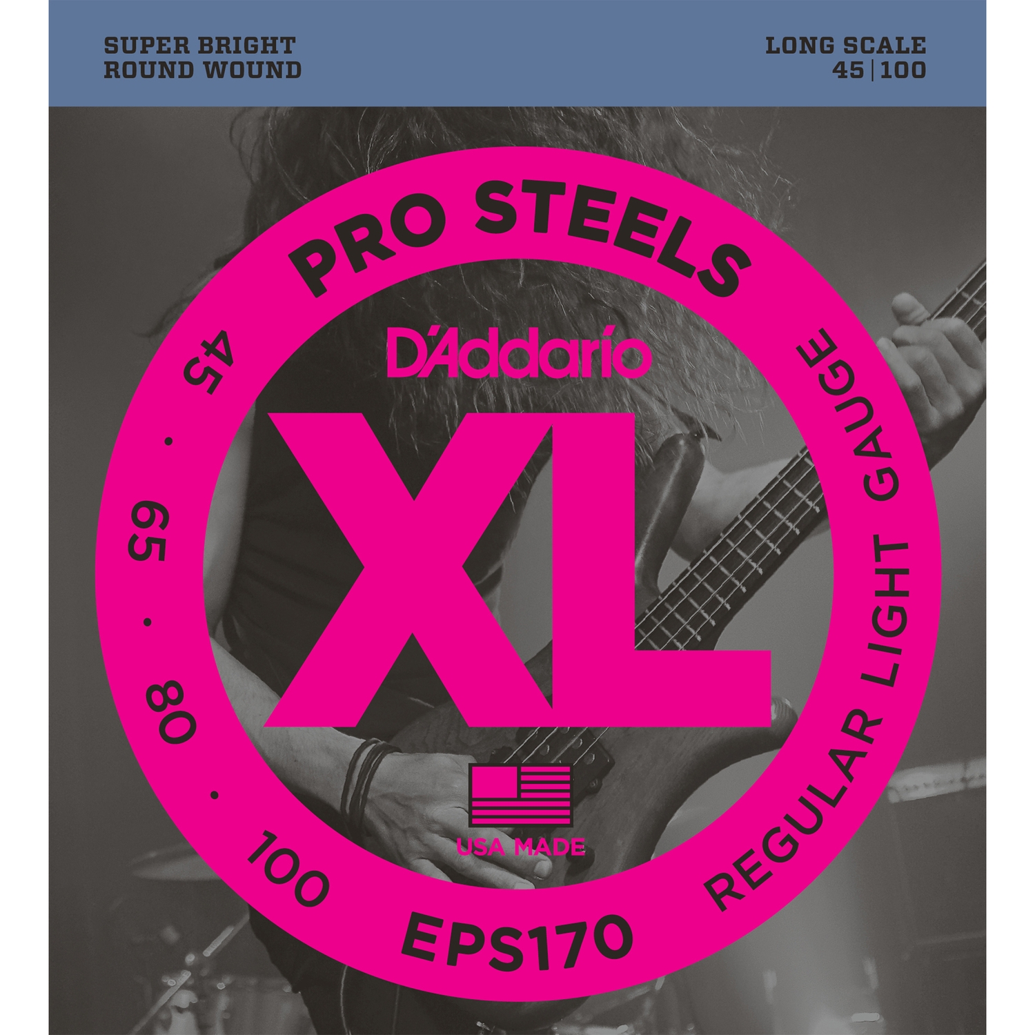 D'ADDARIO EPS170 -   -, ProSteels/Long, 45-100