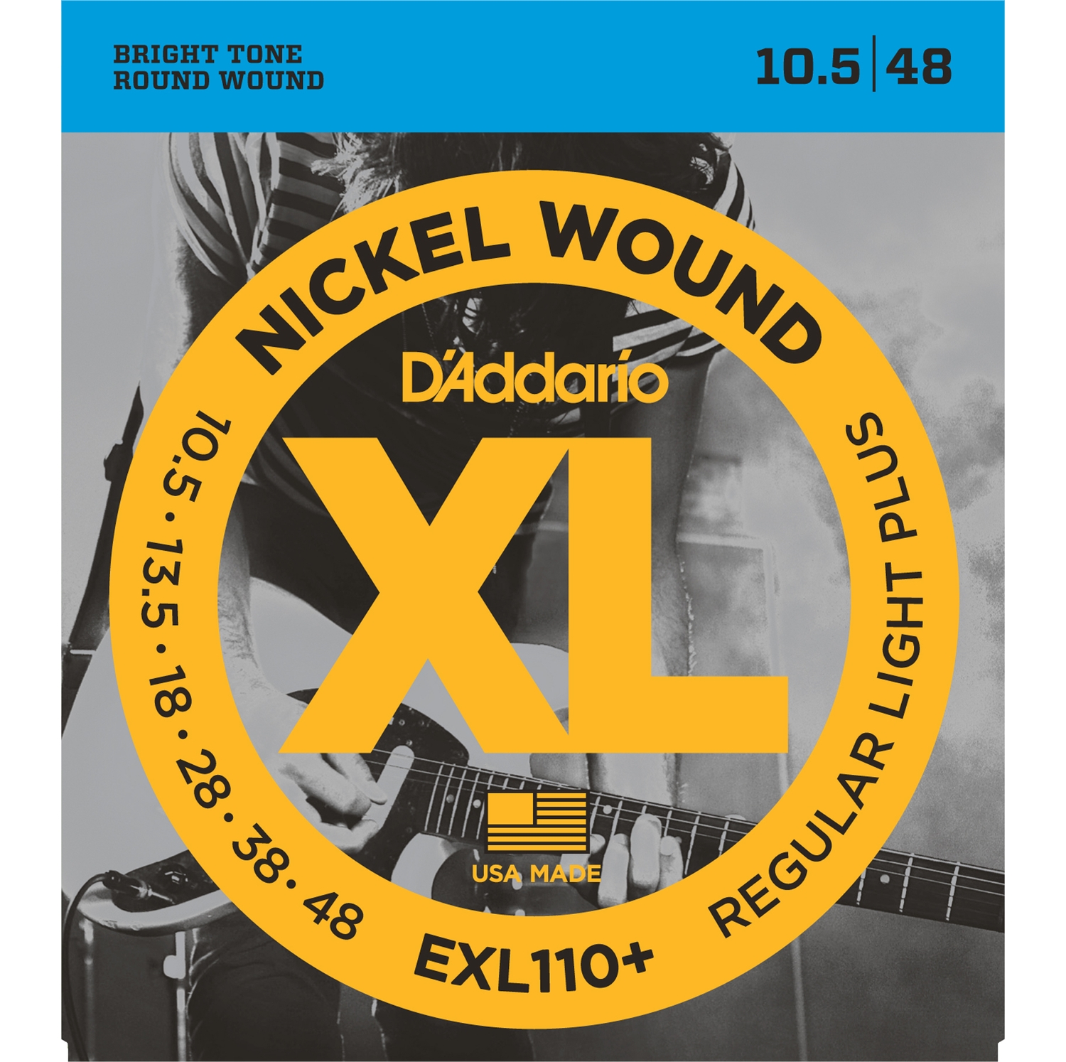 D'ADDARIO EXL110+ -   , Light Plus, , 10,5-48