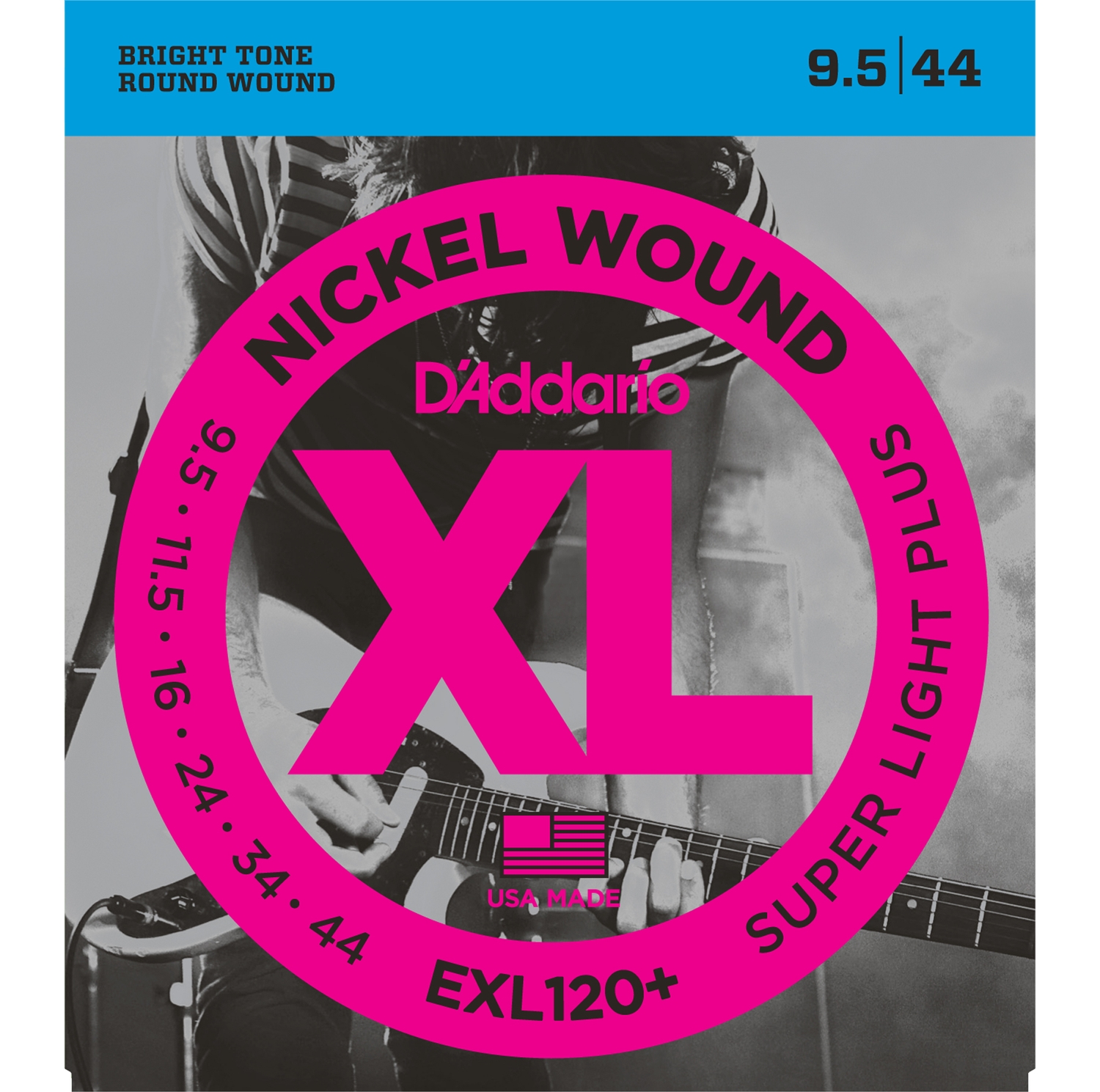 D'ADDARIO EXL120+ -   , Light Plus, , 095-44