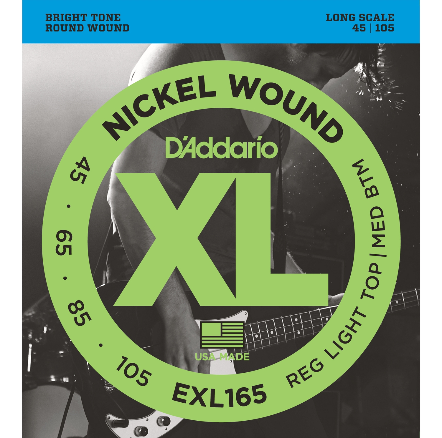 D'ADDARIO EXL165 -   -, soft/reg, 045-105