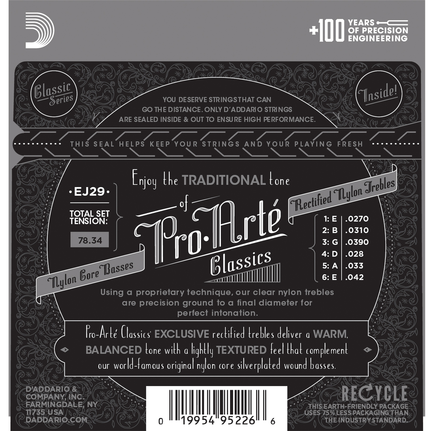 D'ADDARIO EJ29 -    ,  (Silver)