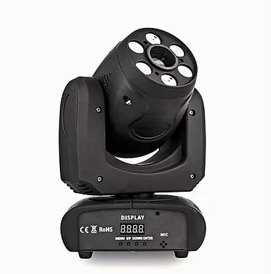 ESTRADA PRO MH95SW Luna v.2 Светодиодная гибридная вращающаяся голова 75W Spot + 6шт х 10 Вт RGBW Wash с трехгранной призмой
