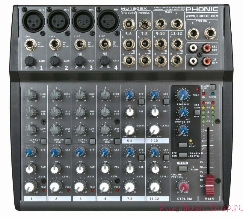 Phonic MU1202X Phonic MU1202X