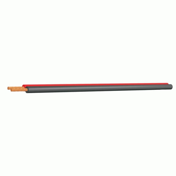 PROEL HPC752RN - колоночный плоский, красно-черный кабель, 2  х 0,75 мм2, в катушке 200 м