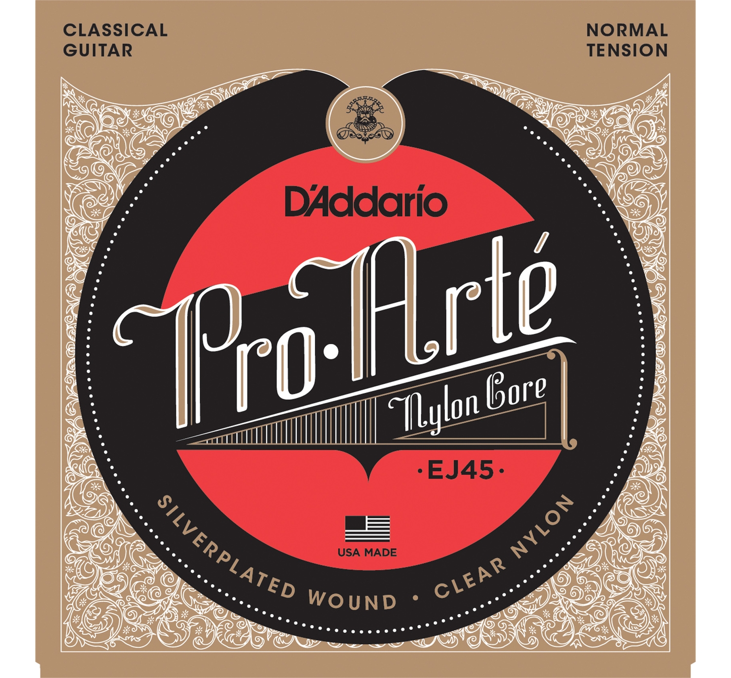 D'ADDARIO EJ45 -    ,  (Silver), Normal Tension