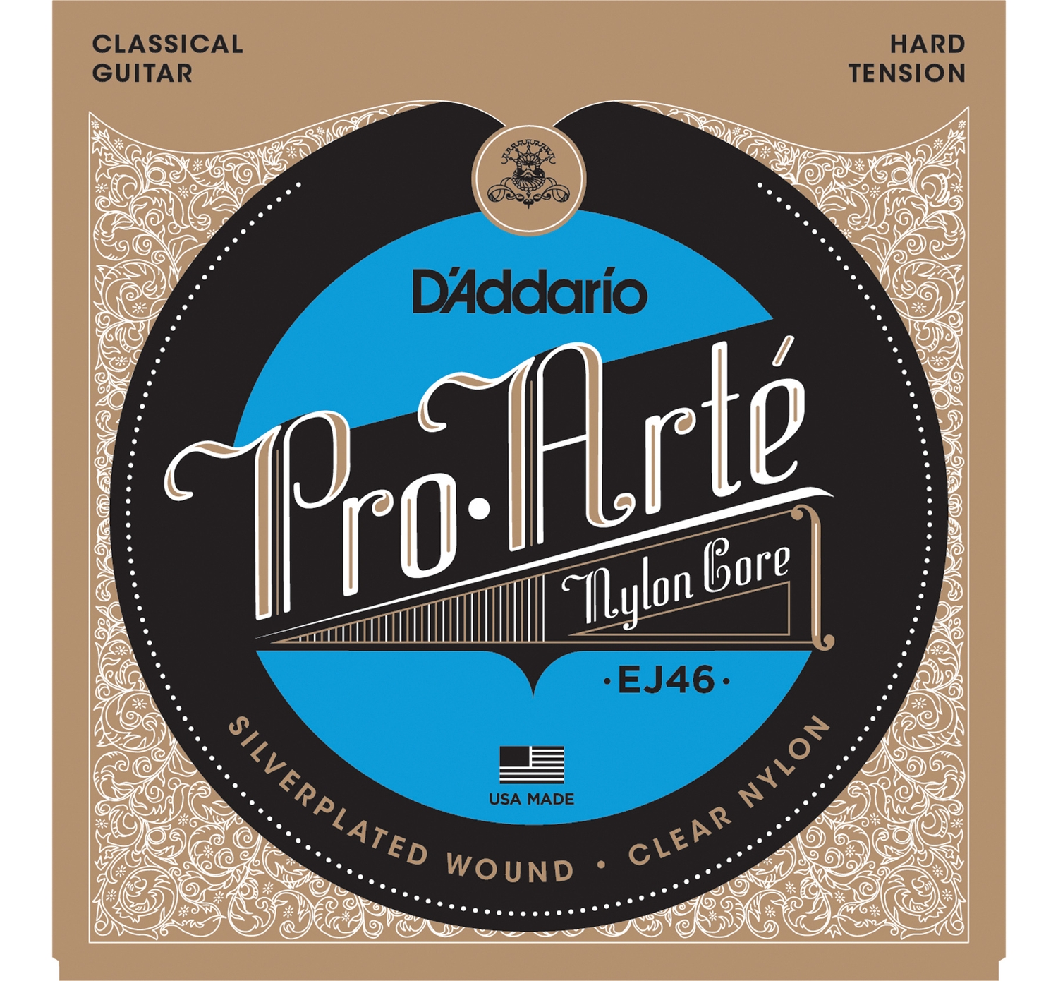 D'ADDARIO EJ46 -    ,  (Silver), Hard Tension