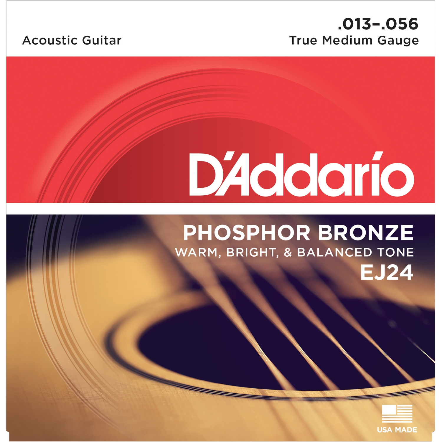 D'ADDARIO EJ24 -         , 13-56 True Medium