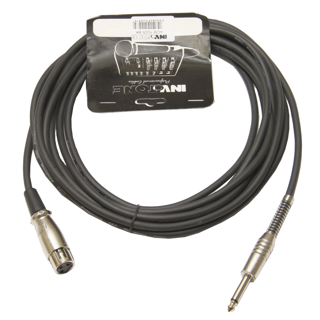 INVOTONE ACM1005/BK -  , 6,3   - XLR (), 5  ()