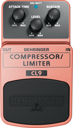 BEHRINGER CL9 - педаль эффектов динамической обработки (компрессор/лимитер)