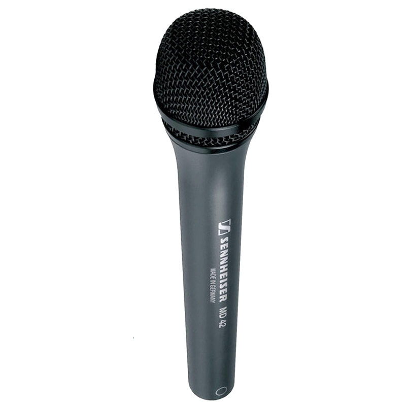 SENNHEISER MD 42 - репортерский микрофон всенаправленный, частотный диапазон 40-18 000Гц