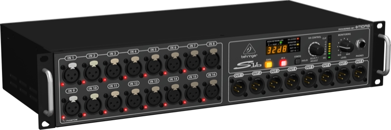 BEHRINGER S16 - .   .  (16 / , 8  ) ADAT, MIDI, USB