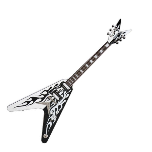 DEAN MS CUSTOM FLAMES -  ,22 ,24 3/4,HH,2V+1T ,  Flames