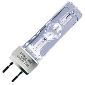 OSRAM HSR 1200/60 - лампа газоразрядная  1200 Вт, G22 , 1000 часов