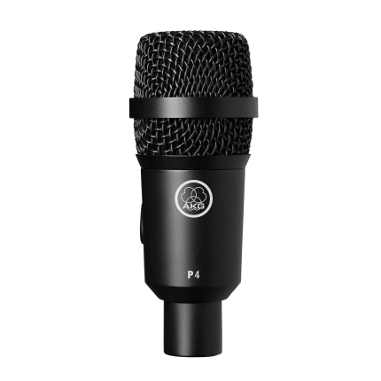 AKG P4 - микрофон динамический  для озвучивания барабанов, перкуссии и комбо