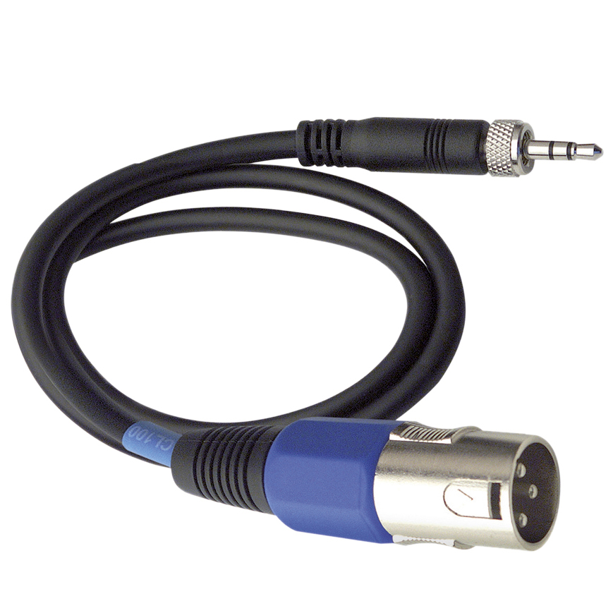 SENNHEISER CL 100 - небалансный линейный кабель , XLR-M - jack 3,5 , для EK100 G3