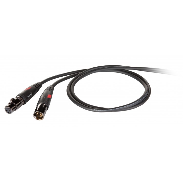 DIE HARD DHG240LU10 - проф. микрофонный кабель, XLR(мама) <-> XLR(папа),  длина - 10м