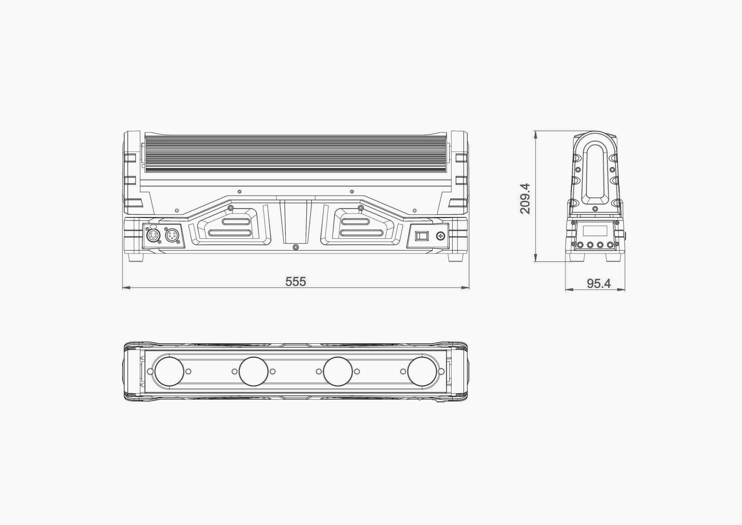 INVOLIGHT MOVINGBEAM410 -   , 4 10  ( LumiEngine), DMX-512