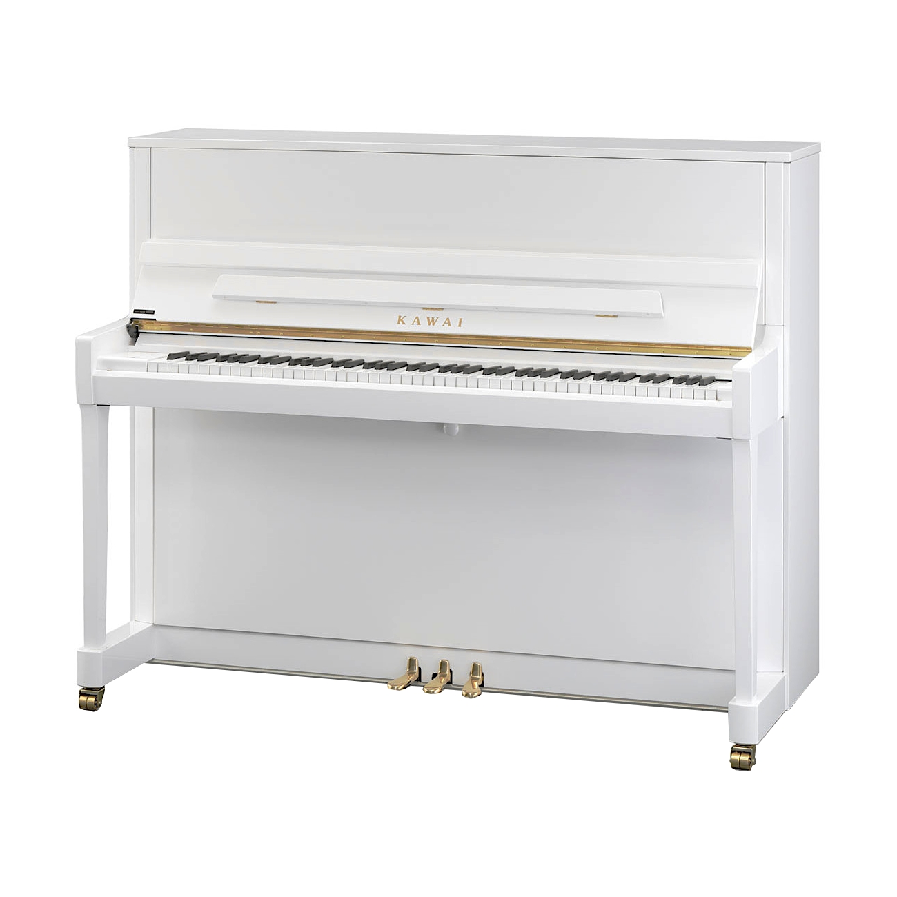 KAWAI K-300(KI) WH/P - пианино, 122х149х61, 227 кг., цвет белый полиров., механизм Millennium III.