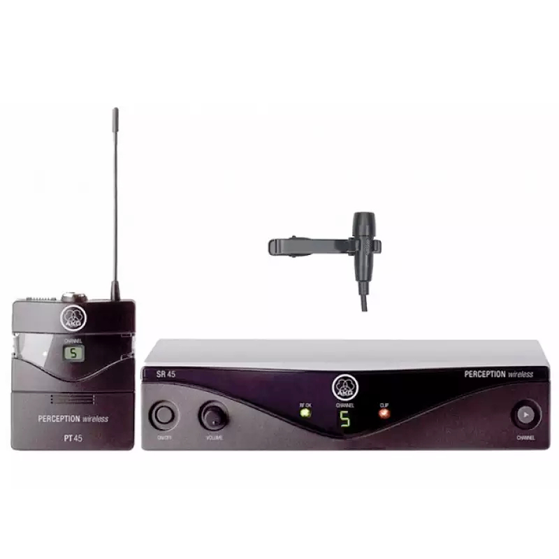 AKG Perception Wireless 45 Pres Set BD U2 - радиосистема с петличным микрофоном (614.1-629.3МГц)