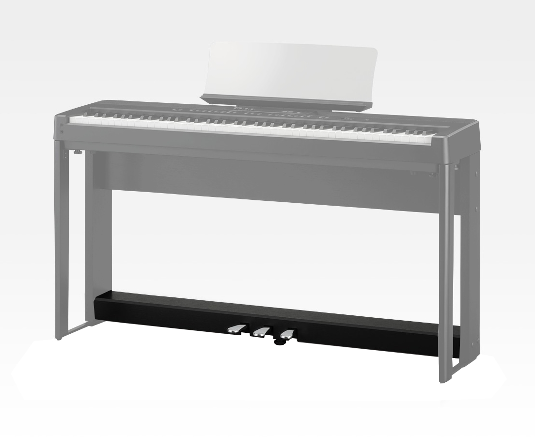 KAWAI F-302B - педальный блок с тремя педалями для цифрового пианино ES-920, ES-520 (панель к стойке