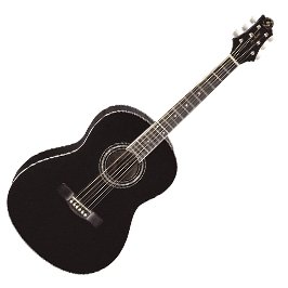 GREG BENNETT ST9-1/BK - акустическая гитара, размер 3/4, мензура 23 1/4