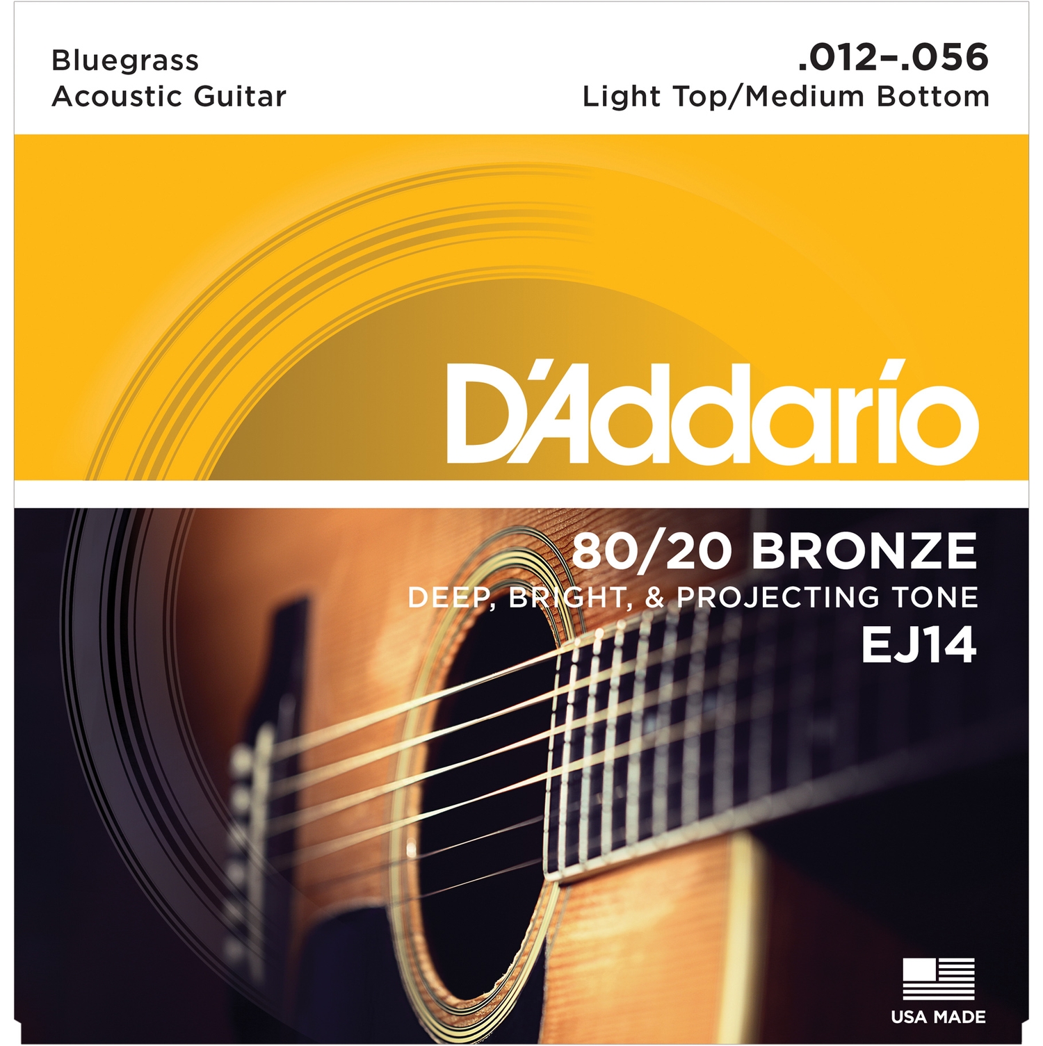 D'ADDARIO EJ14 -    ,  80/20, Bluegrass 12-56