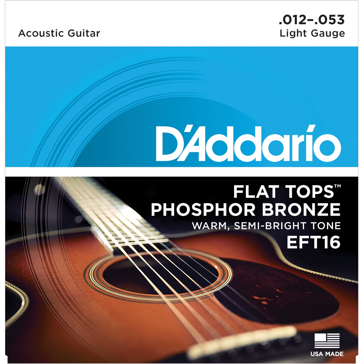 D'ADDARIO EFT16 -    , /, , Regular Light 12-53*