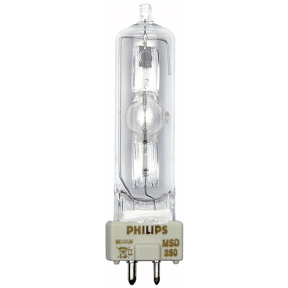 PHILIPS MSD250/2 - газоразрядная лампа 250 Вт, GY9.5, 8500 К
