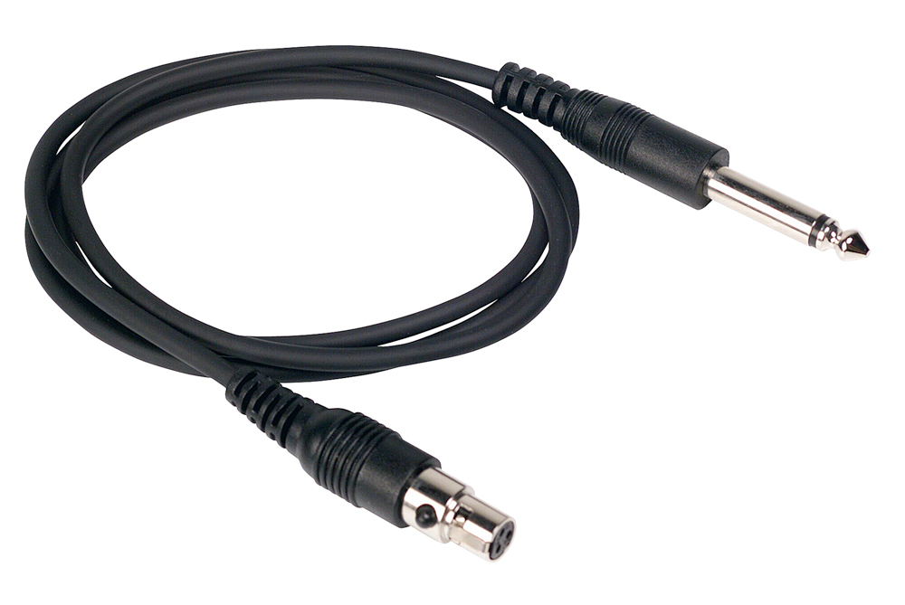 AKG MKG L - гитарный кабель для поясных передатчиков AKG PT, разъёмы Jack/miniXLR
