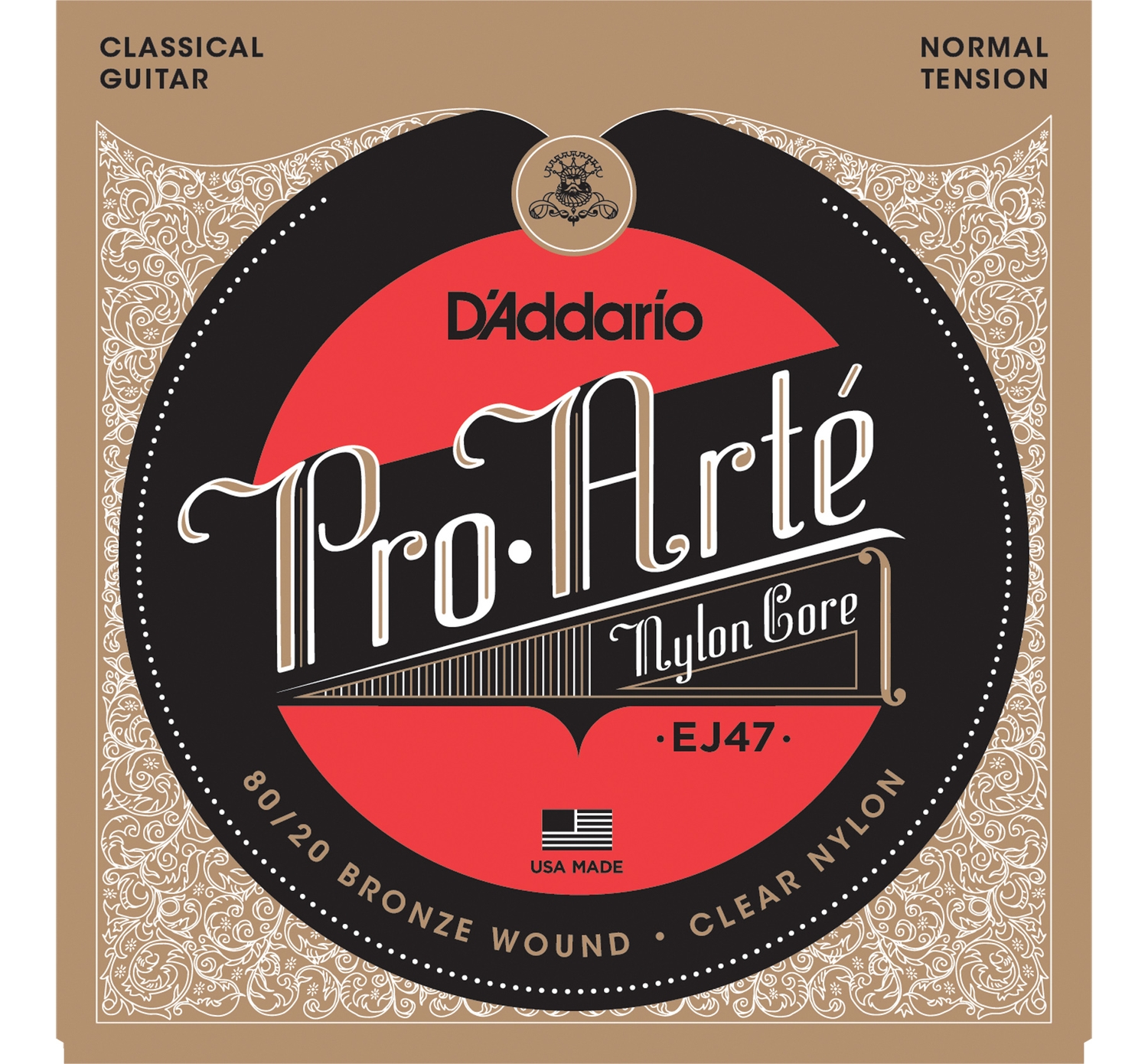 D'ADDARIO EJ47 -    , Gold, Normal Tension