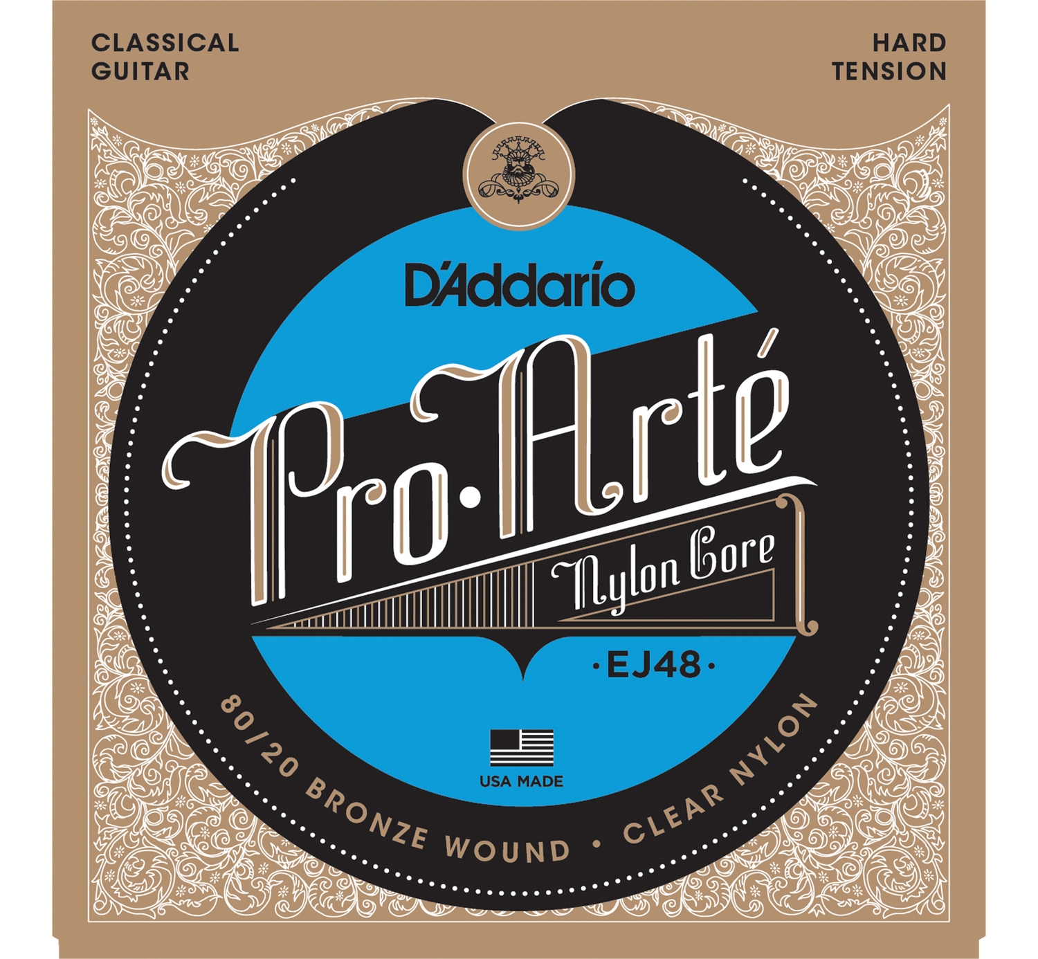 D'ADDARIO EJ48 -    , Gold, Hard Tension