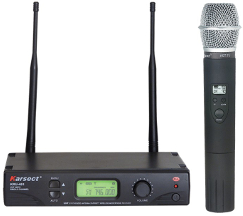 Karsect KRU-481 KST-7U вокальная радиосистема UHF с одним микрофоном в кейсе