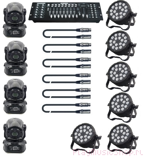 Комплект светового оборудования для сцены Estrada Pro Disco Set 5 Комплект светового оборудования для сцены Estrada Pro Disco Set 5