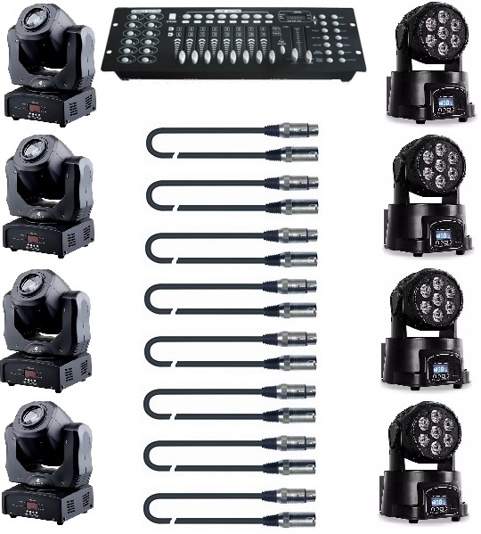 Комплект светового оборудования для сцены Estrada Pro Disco Set 6