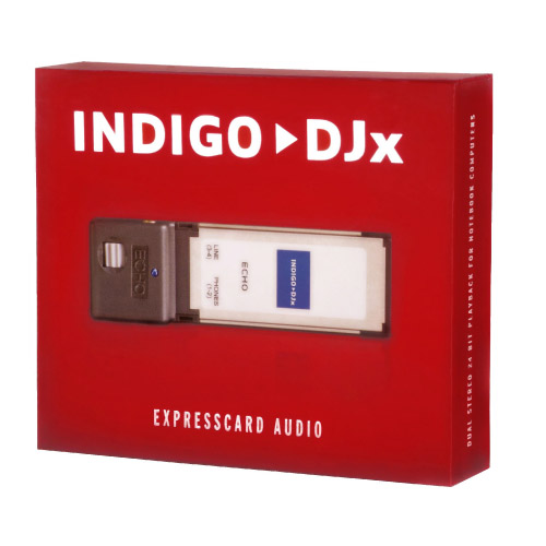 Echo Indigo DJx аудио-интерфейс для DJ Echo Indigo DJx аудио-интерфейс для DJ